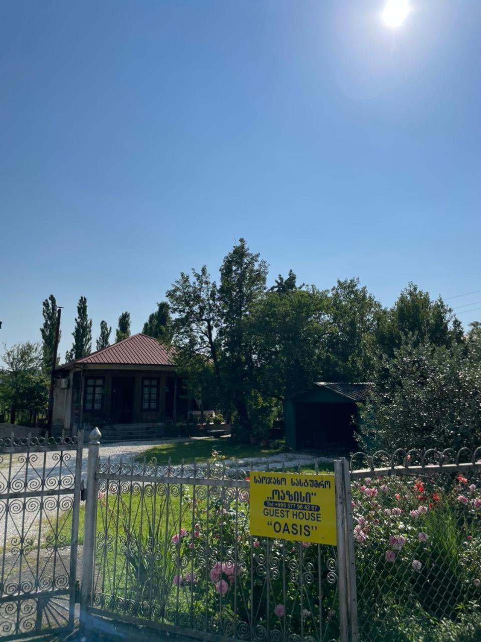 Martvili Guest House Oasis Eksteriør bilde